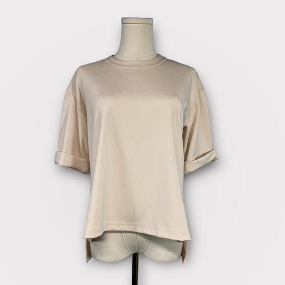 Club Monaco Rolled Sleeve T-Shirt Size XS - Picture 1 of 7